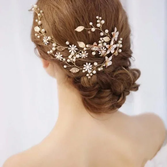 BHLDN | Accessories | Bride Wedding Bridesmaid Bridal Leaf  display picture 1